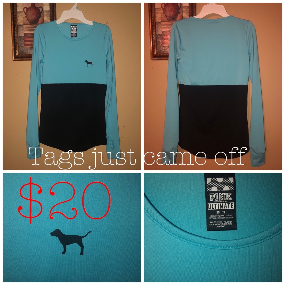 Victoria Secret blue long sleeve
